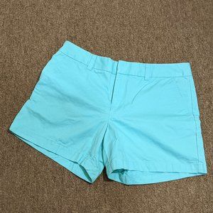 Tommy Hilfiger Women's Teal Blue 5" Short Size 10